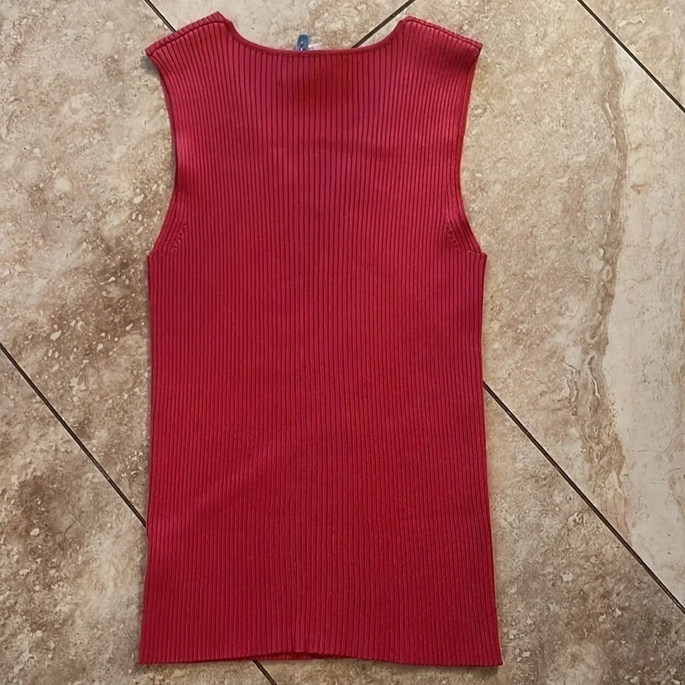 JONES New York, burnt orange tank top - Picture 8 of 11